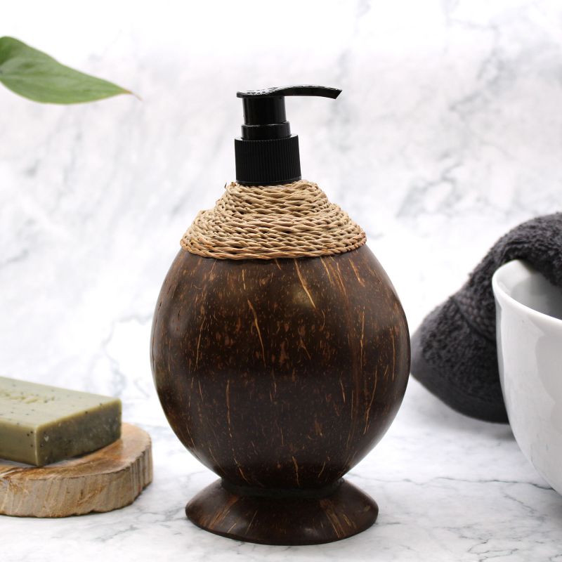Natural Coconut Soap Dispenser - approx 200ml