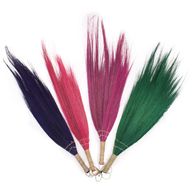 Set 4 - Pampus Long Broom - Vivid colours
