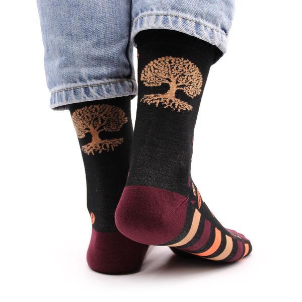 Hop Hare Bamboo Socks  - Tree of Life S/M