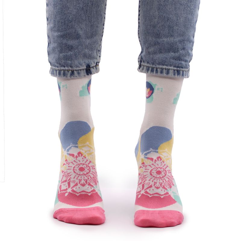Hop Hare Bamboo Socks - Meditation S/M