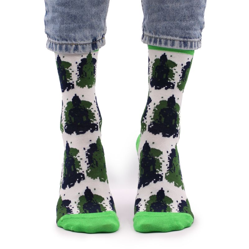 Hop Hare Bamboo Socks - Bali Buddha S/M