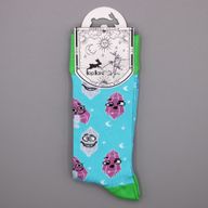 Hop Hare Bamboo Socks - Lucky Gemstones S/M