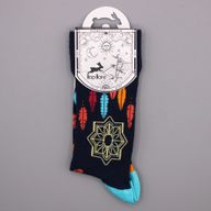 Hop Hare Bamboo Socks - Dreamcatcher S/M