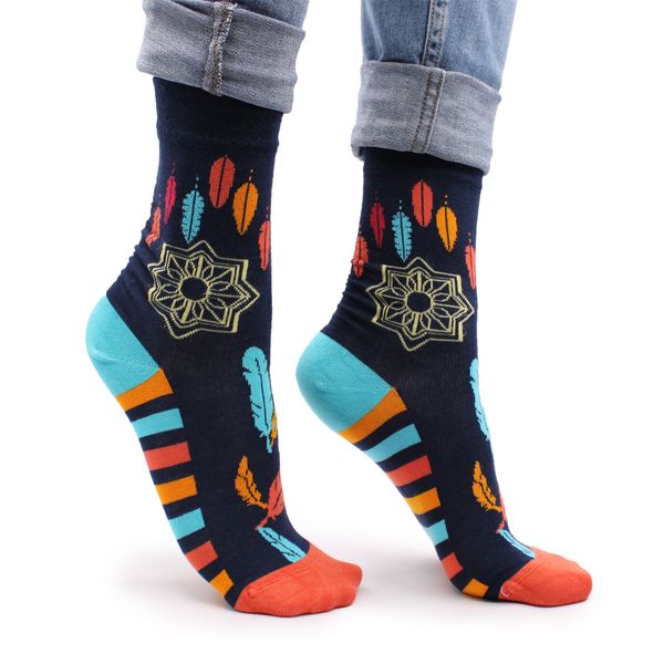 Hop Hare Bamboo Socks  - Dreamcatcher S/M