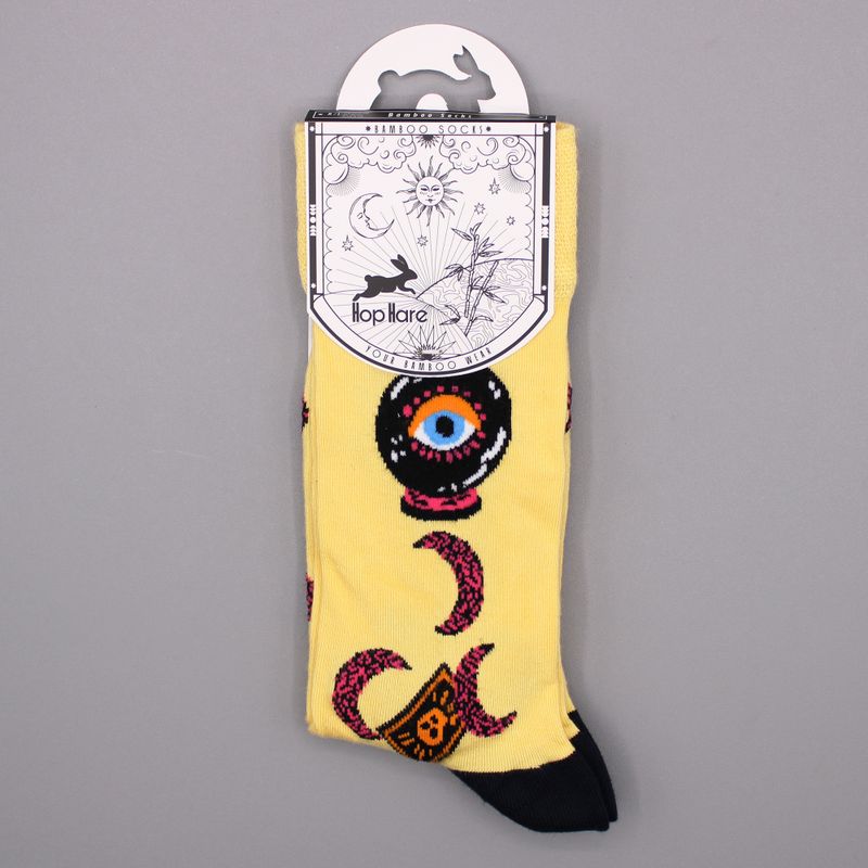 Hop Hare Bamboo Socks - Tarot Cards S/M