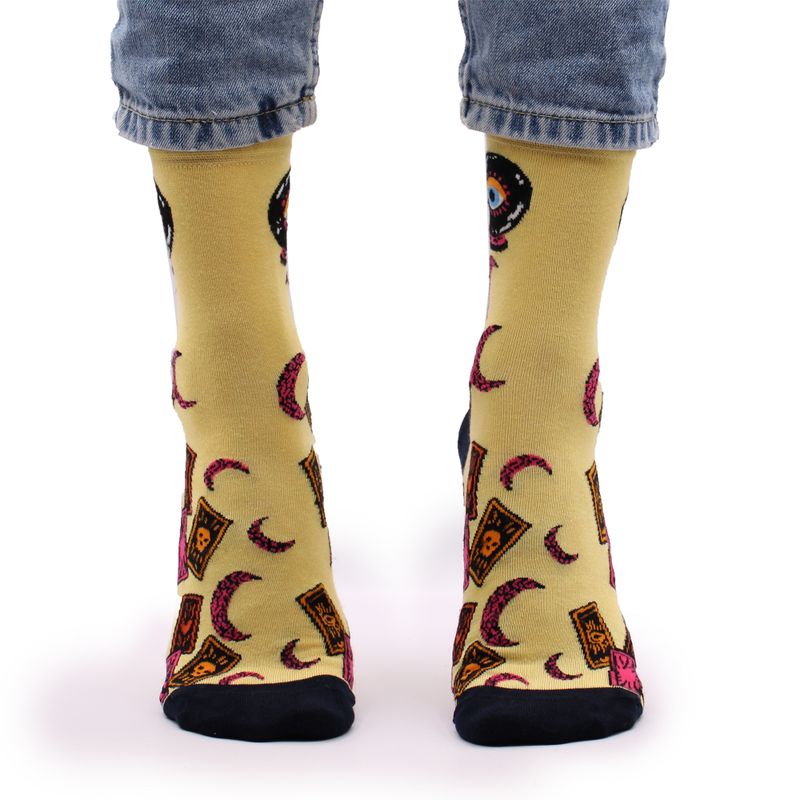 Hop Hare Bamboo Socks - Tarot Cards S/M