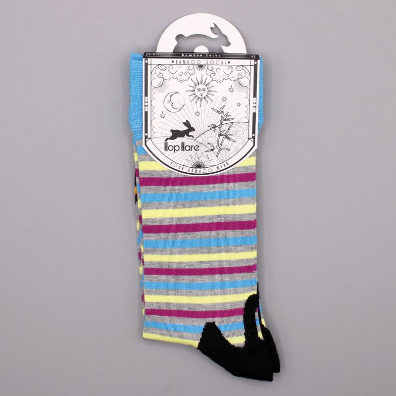Hop Hare Bamboo Socks  - Hocus Pocus S/M