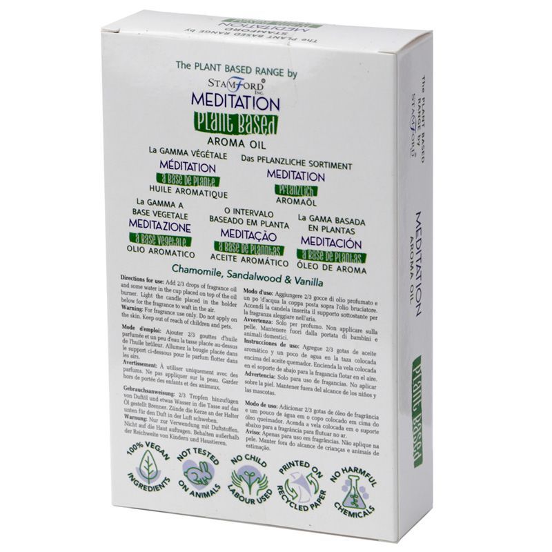 Plant Based Aroma Oil - Meditation