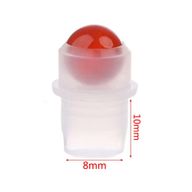 Gemstone Roller Tip for Bottle - Red Jasper