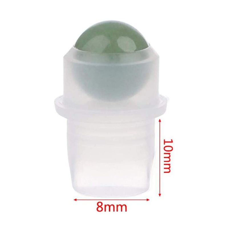 Gemstone Roller Tip for Bottle - Aventurine
