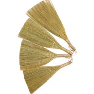 Set 4 - Pampus Fan Broom - Natural mixed sizes