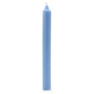 Bulk Solid Colour Dinner Candles - Rustic Sea Blue