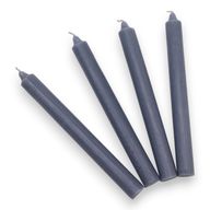 Bulk Solid Colour Dinner Candles - Rustic Teal