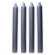Bulk Solid Colour Dinner Candles - Rustic Teal