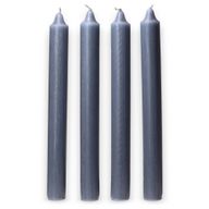 Bulk Solid Colour Dinner Candles - Rustic Teal
