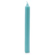 Bulk Solid Colour Dinner Candles - Rustic Aqua