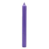 Bulk Solid Colour Dinner Candles - Rustic Lilac