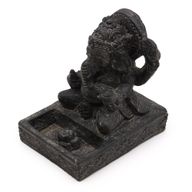 Ganesh Fengshui Incense Burner - Black Antique
