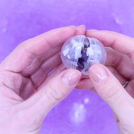 Amethyst Gem Bracelet Bath Bomb