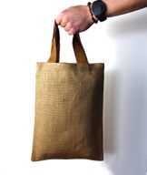Jute Tote Bag - 5 assorted colour handles