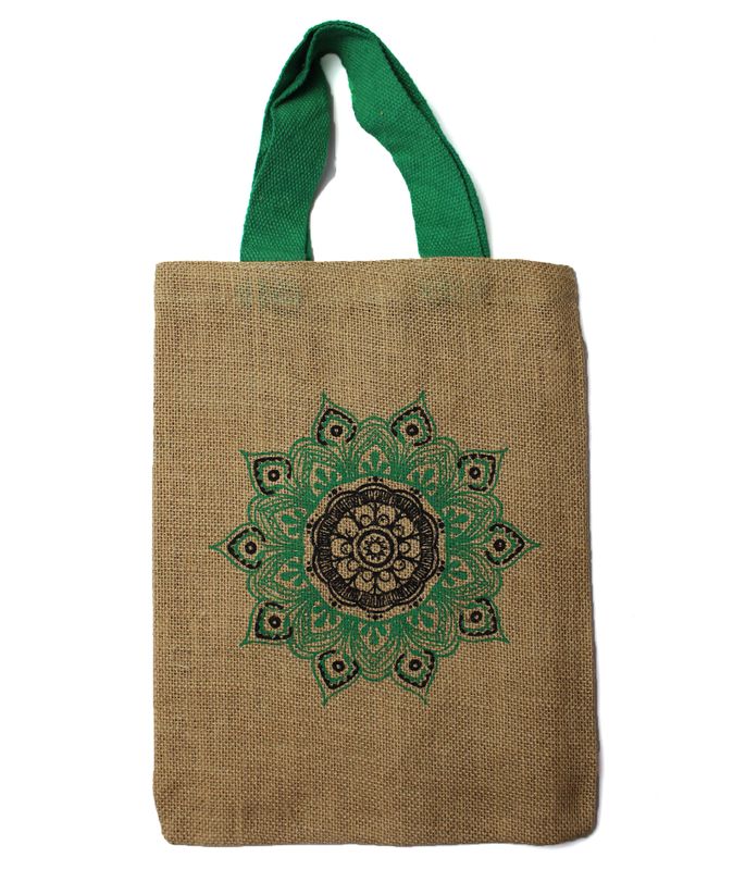 Jute Tote Bag - 5 assorted mystic designs