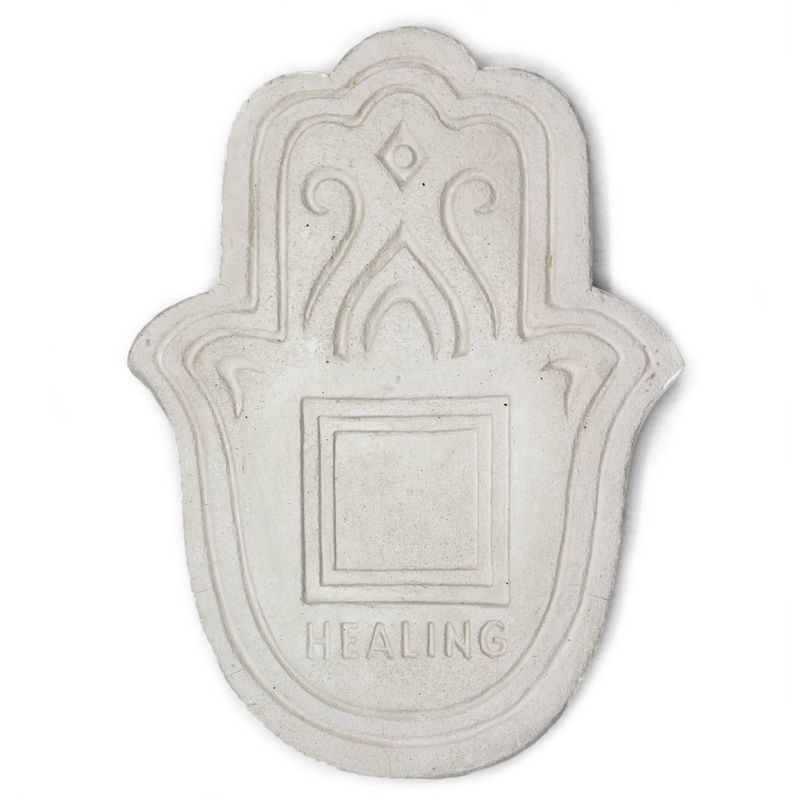 Healing Incense Plate - White Stone