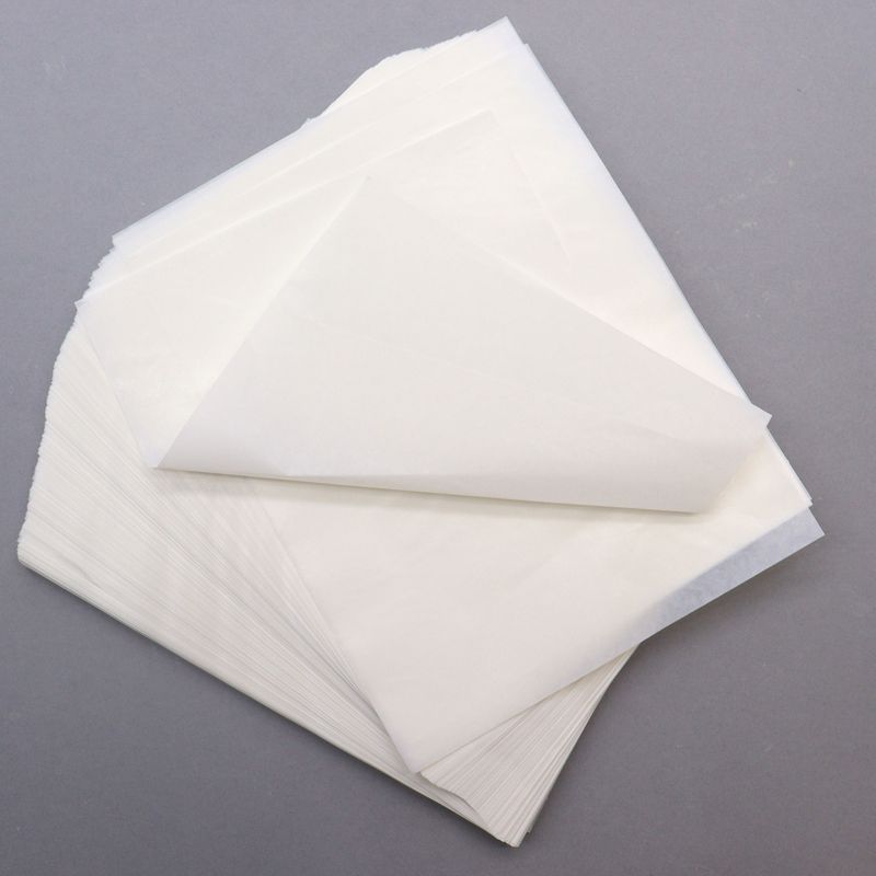 Wax Paper Sheets 50gsm - 25x20cm (approx. 500)
