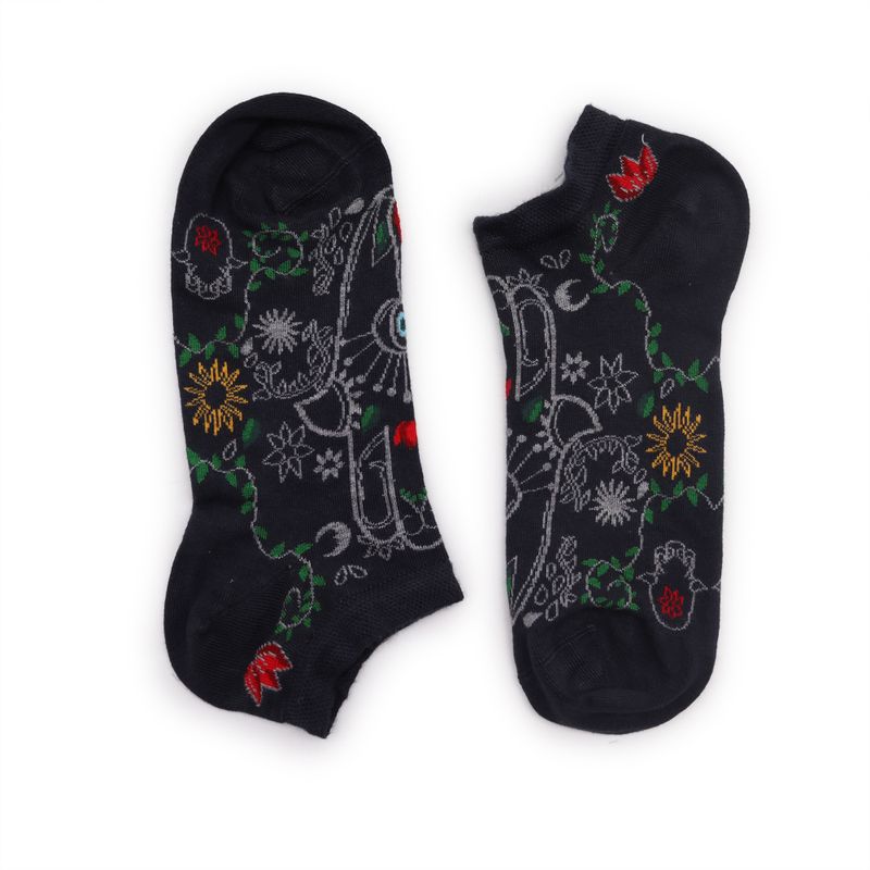 S/M Hop Hare Bamboo Socks Low (36-40) - Hamsa