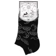 S/M Hop Hare Bamboo Socks Low (36-40) - Day and Night