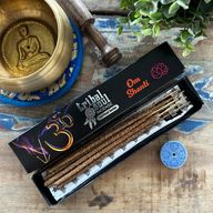 Ohm Shanti Tribal Soul Spiritual Incense Sticks and Ceramic Holder