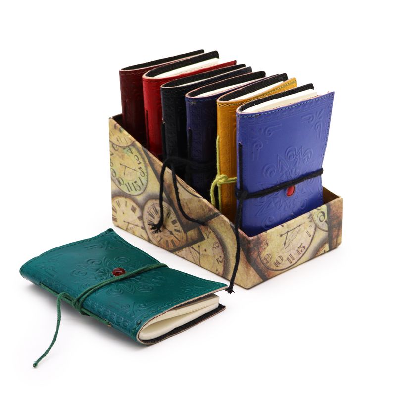 Assorted Gemstone Chakra Notebooks 9x13cm (display pack)