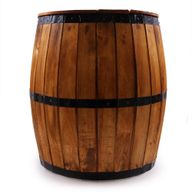 Beer Barrel Stool & Parasol Stand 38x32cm - Natural