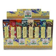 Namaste Mandala Masala Incense Display Pack (6x8 Fragrance)