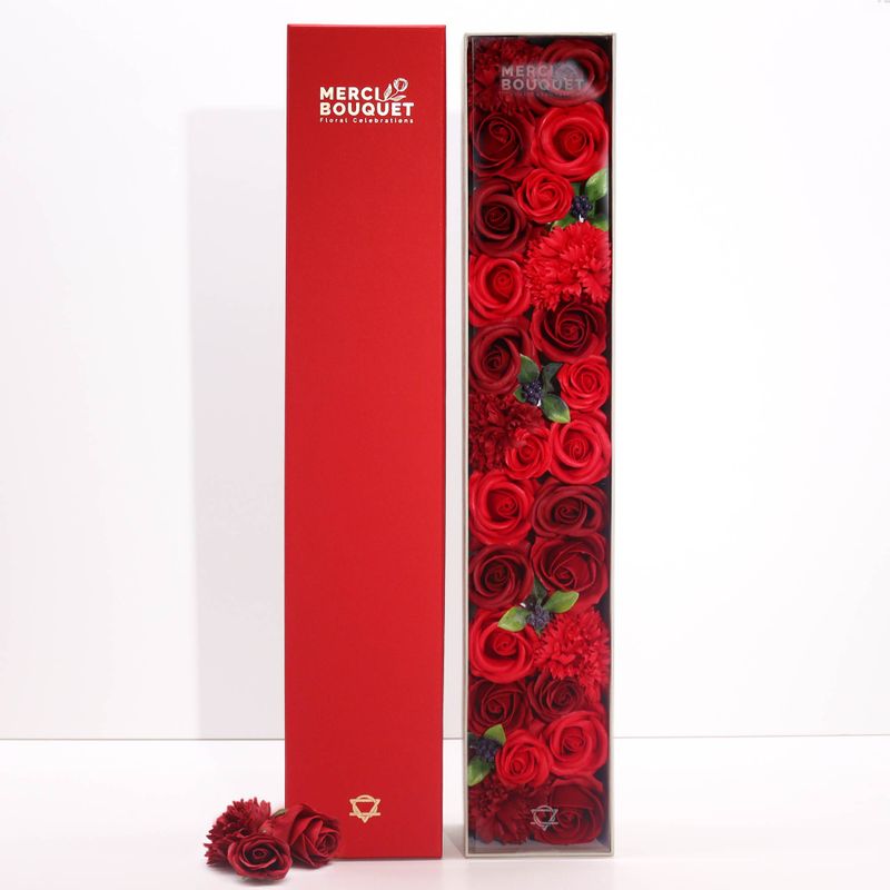 Extra Long Box - Classic Red Roses
