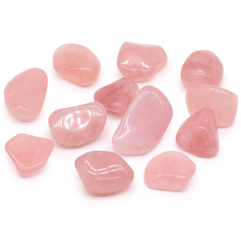 XL Tumble Stones - Rose Quartz Grade P