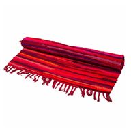 Large Shocking Pinks Rag Rug - 150x90cm