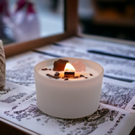Chakra Crystal Candle - Sacred Chakra