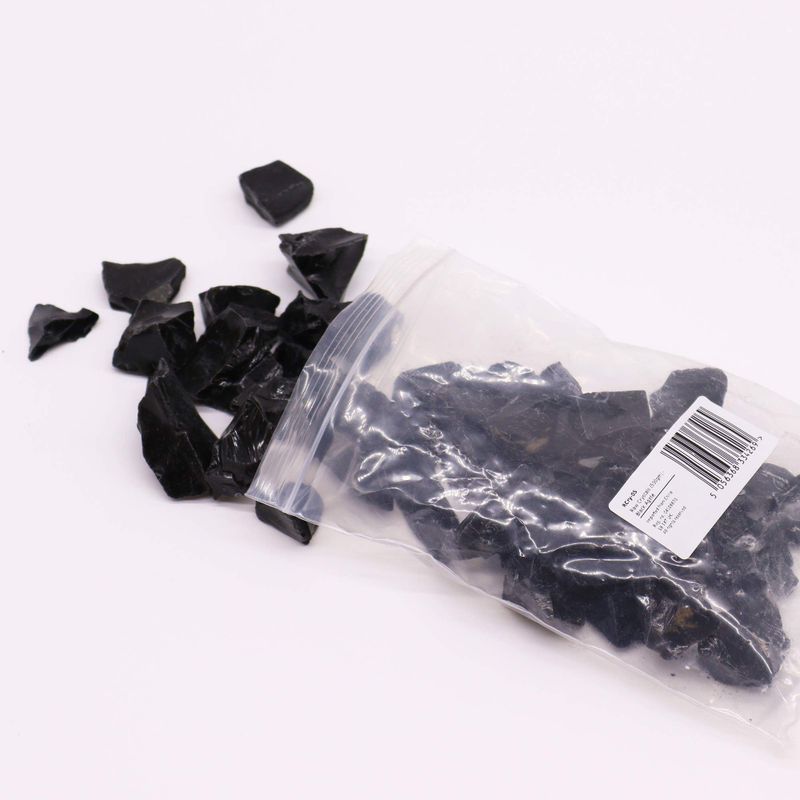 Cristale Brute (500 g) – Agat Negru