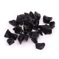 Cristale Brute (500 g) – Agat Negru