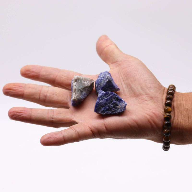 Sodalite Raw Crystals 500g
