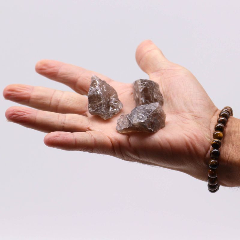 Smoky Quartz Raw Crystals 500g
