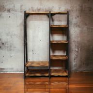 Clothes Rack & Shelves Triangle