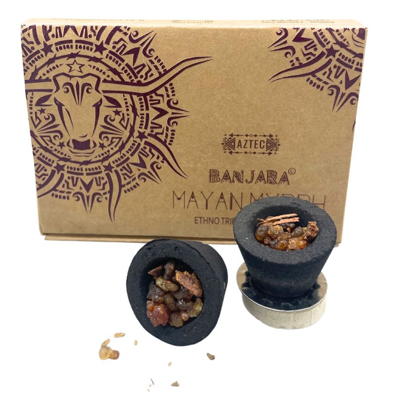 Banjara Resin Cups - Myrrh