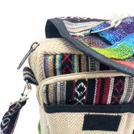 Tie-Dye Hemp Messenger Bag