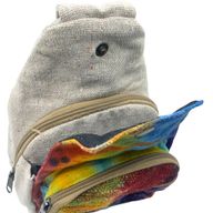 Tie-Dye Hemp Sling Shoulder Bag