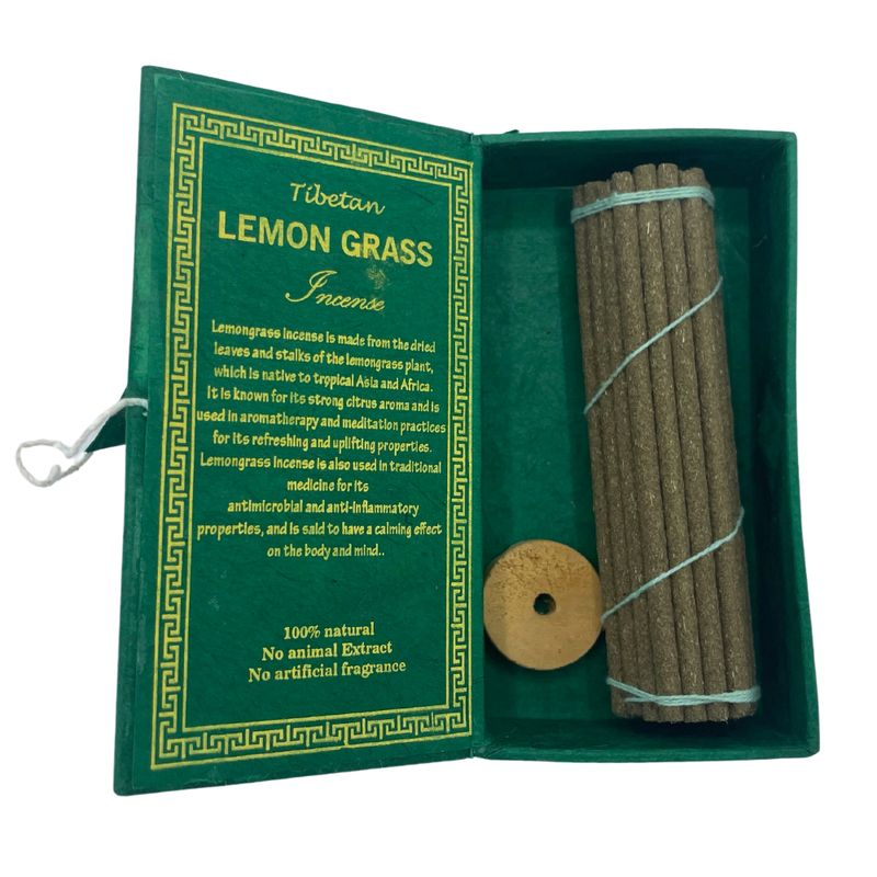Himalayan Sughandit Dhoop Incense Gift Set - Lemongrass