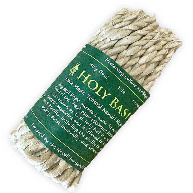Pure Herbs Holy Basil Rope Incense