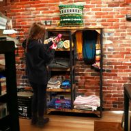 Clothes Rack & Shelves Square