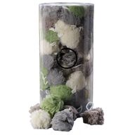Natural Tones Scrunchies 4 asst (display tube) - 50gm