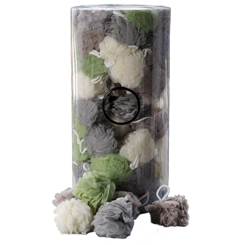 Natural Tones Scrunchies 4 asst (display tube) - 50gm